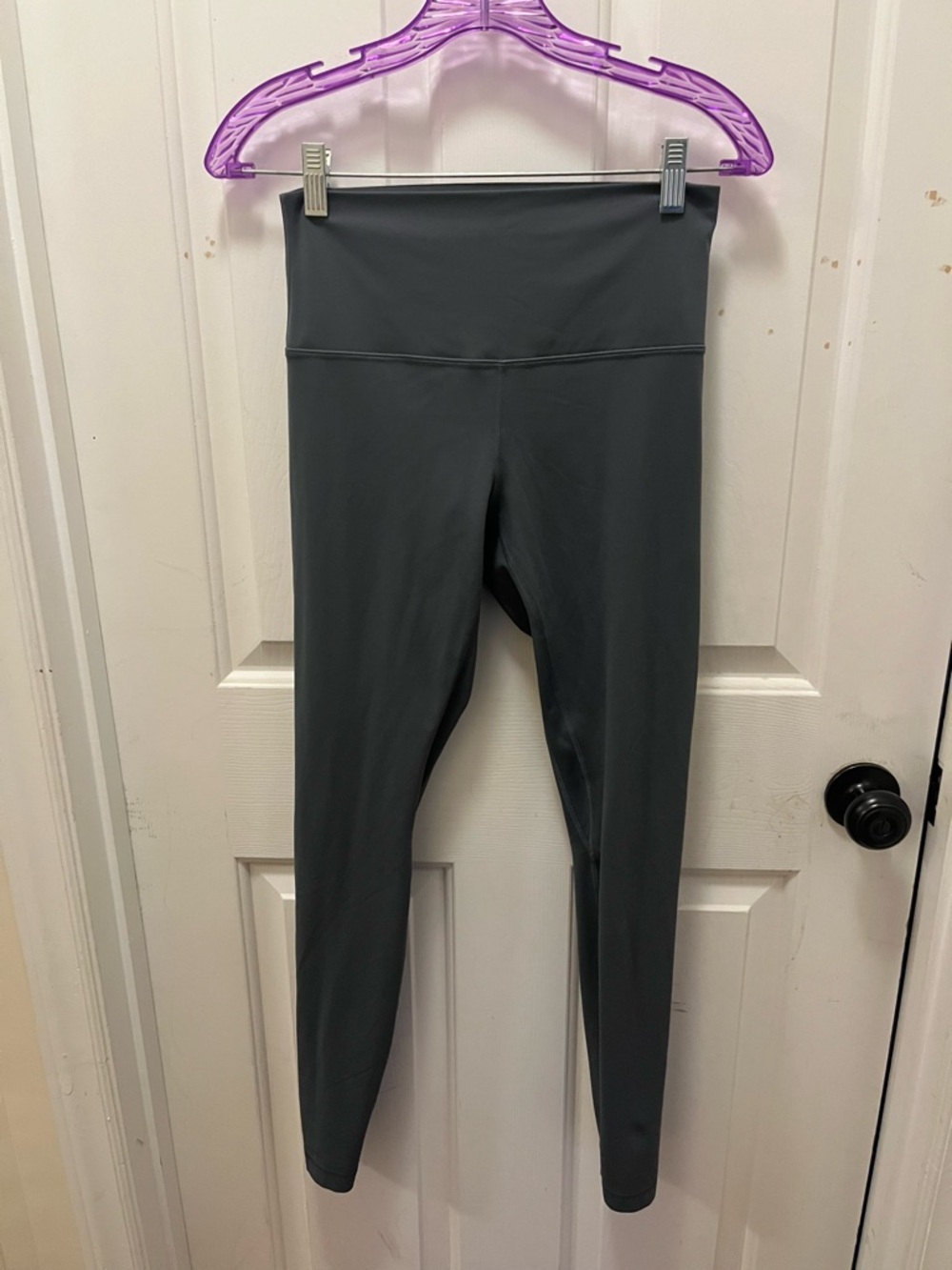 🍋 LIKE NEW Lululemon Align High-Rise Pant 28" - Oil Grey - Sz 8.